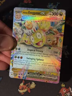 Pokemon Cards Alolan Exeggutor ex 133/191 Ultra Rare Surging Sparks - (NM) #1 - Image 2
