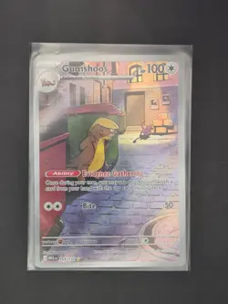 Pokemon TCG Gumshoos 153/132 Mega Evolution Illustration Rare Near Mint - Image 1