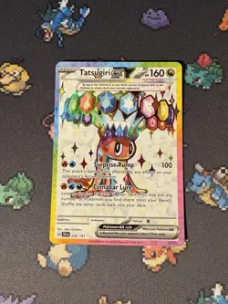 Pokemon Cards Tatsugiri ex 226/191 Full Art Secret Rare Surging Sparks - (NM) - Image 1