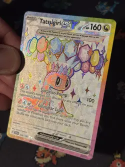 Pokemon Cards Tatsugiri ex 226/191 Full Art Secret Rare Surging Sparks - (NM) - Image 3