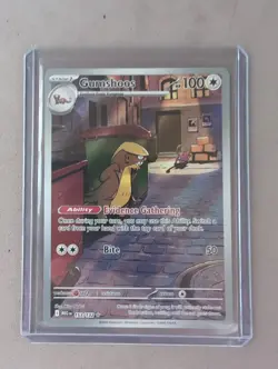 Pokemon TCG Gumshoos 153/132 Mega Evolution Illustration Rare - pack fresh - Image 1