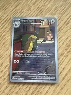 Pokemon TCG Mega Evolution Gumshoos Illustration 153/132 Rare Card - Image 1