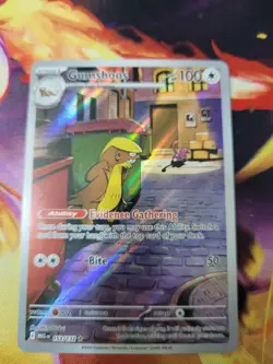 Pokemon TCG Mega Evolution Gumshoos 153/132 Holo Illustration Rare NM/M - Image 1