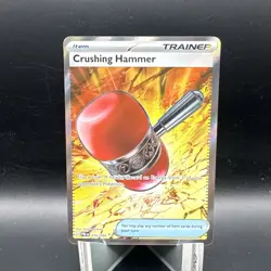 Pitch Black Crushing Hammer 105/084 Ultra Rare Full Art Holo English - Image 1