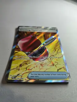 Pitch Black Crushing Hammer 105/084 Ultra Rare Full Art Holo English - Image 2