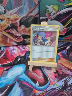 Pokemon - Jessie & James 58/68 - Hidden Fates - Holo Rare - Near Mint - Image 2