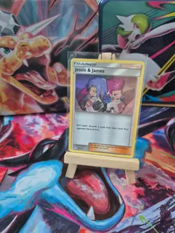 Pokemon - Jessie & James 58/68 - Hidden Fates - Holo Rare - Near Mint - Image 1