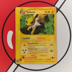 JOLTEON 13/144 Skyridge Rare Non-Holo TCG 2003 Card Moderate Play / High Play - Image 1