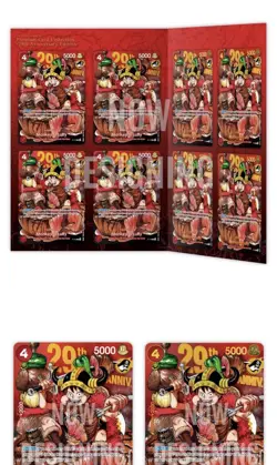 One Piece - 29th Anniversary Premium 8-Card Collection - Luffy P-159 - Preorder - Image 2
