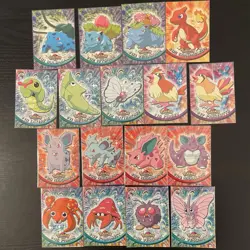 Lot Of 35 1999 Pokemon TV Animation Edition Topps Cards NM-LP - Image 1