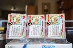 Topps Pokemon Card Farfetch’d #83 Non-holo Blue Label First Print (Set of 3) - Image 2