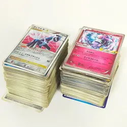 【Damaged 】lot 300 Pokemon cards set Japanese Dialga Lv.X Diancie Gengar Mew - Image 1