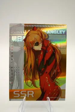 Goddess Story Asuka Langley SSR NSMER1A013 Evangelion - Waifu Holo Card - Image 1