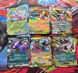 Pokemon Pitch Black Ex Card Lot Of 6 (Zeraora Darkrai Morpeko) - Image 1