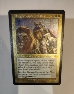 Ranger-Captain of Eos Mythic Foil Etched WotC Magic Gathering Modern Horizons - Image 1