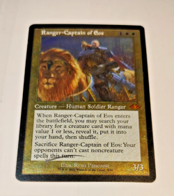 Ranger-Captain of Eos Mythic Foil Etched WotC Magic Gathering Modern Horizons - Image 2