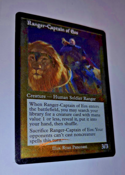 Ranger-Captain of Eos Mythic Foil Etched WotC Magic Gathering Modern Horizons - Image 3