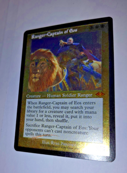 Ranger-Captain of Eos Mythic Foil Etched WotC Magic Gathering Modern Horizons - Image 4