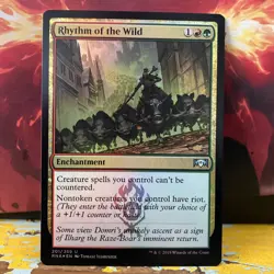MTG Rhythm of the Wild Foil Ravnica Allegiance X1 NM - Image 1