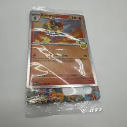Pokemon Mega Evolution Pitch Black Armarouge Best Buy Promo Holo SEALED - Image 2