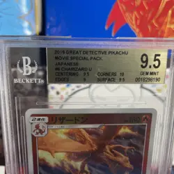Charizard #6 Pokemon Japanese Detective Pikachu - PSA 9.5 - Image 3