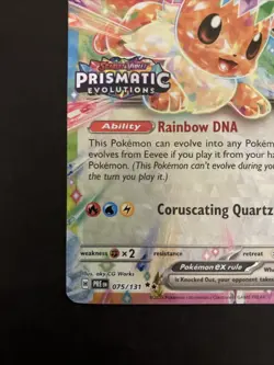 Pokemon TCG Eevee EX 075/131 Stamped Promo - Image 5
