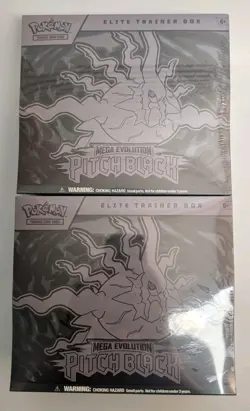 2 Pokemon TCG Pitch Black ETBs Sealed - Free Shipping! - See Pics/Description - Image 1