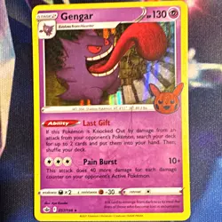 The Pokemon Company Gengar 057/198 SWSH06 Chilling Reign Holo Rare EN HP 130 - Image 1