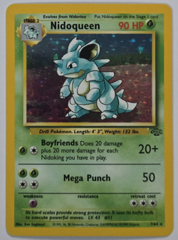 Nidoqueen Jungle 7/64 Holo Rare LP - Image 1