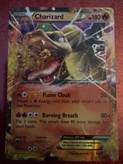 Pokemon TCG XY Generations Charizard EX Card 11/83 LP/NM Condition - Image 1
