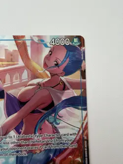 One Piece CCG Nefeltari Vivi EB04-025 Alt Art Azure Sea's Seven English NM - Image 3