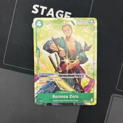 One Piece Roronoa Zoro PRB02-006 Welcome Pack 2026 Vol 1. English Full Art - Image 1
