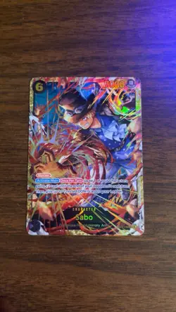 One Piece Sabo OP13-120 SEC Parallel NM - Image 1