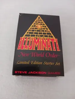 Illuminati New World Order Limited Edition Starter Deck Card Game ONLY 51 CARDS - Image 1