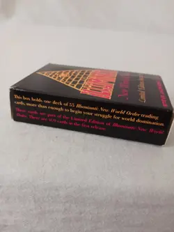 Illuminati New World Order Limited Edition Starter Deck Card Game ONLY 51 CARDS - Image 3
