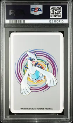 2000 POKEMON SILVER VERSION PLAYING CARDS 4 OF DIAMONDS #086 SEEL PSA 9 - Image 2