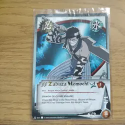 Naruto Bandai TCG CCG Bundle - X3 Zabuza Cards Rare Gold Holo Foil - Image 2
