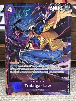 One Piece Trafalgar Law P-093 (P) Promotion Card (OP-PR) Illustration Box Vol 6 - Image 1