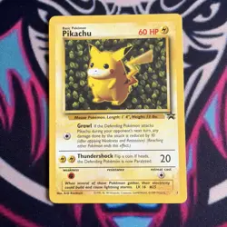 Pokemon IVY Pikachu Black Star 1 - League Promo Exclusive WotC - 1999 Card NM NP - Image 1