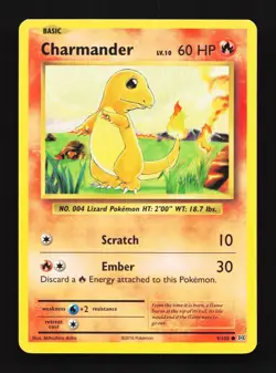 Charmander 9/108 LP Evolutions English Pokemon Card TCG - Image 1