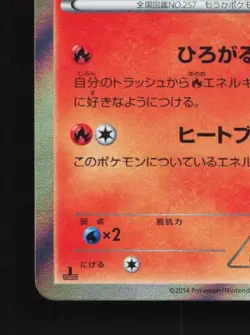 Blaziken 020/070 1st ED LP Gaia Volcano Japanese Pokemon Card TCG - Image 2