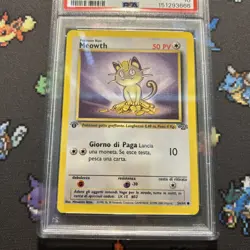 1st Edition Italian Meowth 56/64 PSA 10 -Vintage Pokemon Card- Jungle LOW POP 14 - Image 2