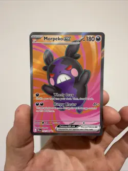 Pokemon Tcg Morpeko ex Full Art Pitch Black 102/084 - Image 1