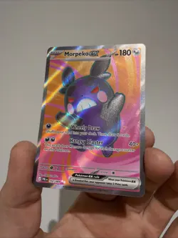 Pokemon Tcg Morpeko ex Full Art Pitch Black 102/084 - Image 3