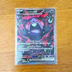 Pokemon TCG Morpeko ex 117/084 Full Art Holo Pitch Black - Image 1