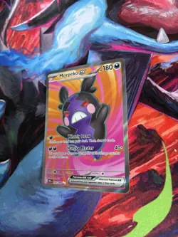 Pokemon TCG Morpeko Ex 102/084 Ultra Rare Full Art Pitch Black - Image 3