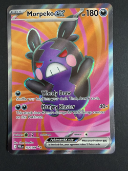 Pokemon TCG - Pitch Black - Morpeko EX Full Art 102/084 - Mint - Image 1