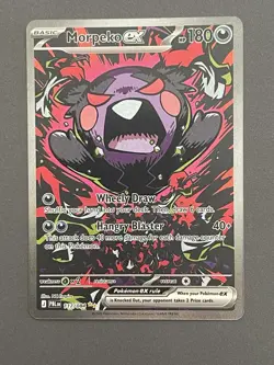 Morpeko ex 117/084 Pitch Black Full Art Holo Pokemon TCG English Near Mint - Image 1