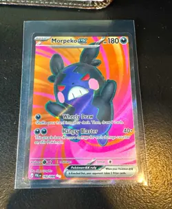 Morpeko Ex Pitch Black PBL 102/084 Full Art Pitch Black NM Pokemon TCG Rare - Image 1