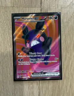 Pokemon TCG Pitch Black Morpeko Ex 102/084 Full Art - Image 1